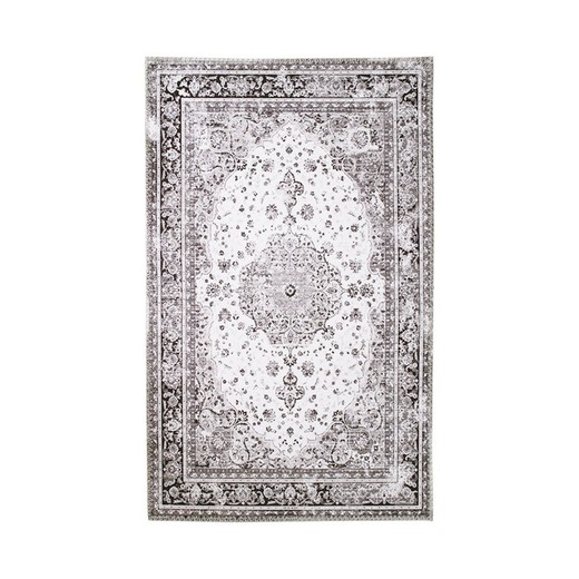 Alfombra rectangular, 230 x 160 x 1 cm, de chenilla en beige | Colección  Havana