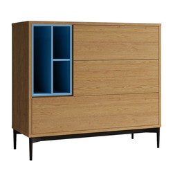 Mueble aparador, 103,4  x  39,6  x  95 cm, azul  |  Colección Onnie