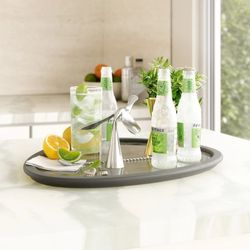 Ouvre-bouteilles, 13 x 13 x 11 cm, en zinc argenté | Collection Tipsy