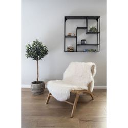 Tappeto, 180 x 60 x 6,5 cm, in pelliccia sintetica bianca | Collezione Lambskin Artificial