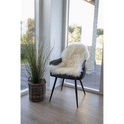 Tappeto in pelle di agnello bianca, 85 x 50 x 5 cm | Collezione Lambskin