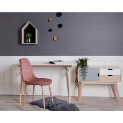 Tappeto in pelle di agnello, 85 x 50 x 5 cm, colore grigio | Collezione Lambskin