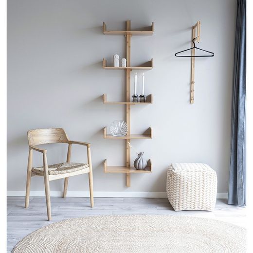 Tappeto ovale, 200 x 140 x 1 cm, in iuta naturale | Collezione Bombay