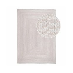 Alfombra rectangular, 200 x 140 x 1 cm, de plástico reciclado en arena | Colección  Menorca