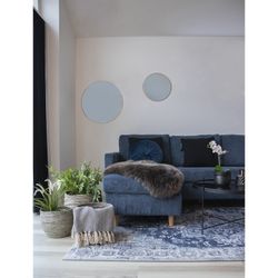 Tappeto rettangolare, 230 x 160 x 1 cm, in pile blu | Collezione Havana