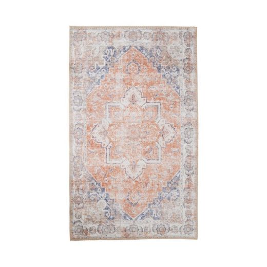 Tappeto rettangolare, 230 x 160 x 1 cm, in pile arancione | Collezione Havana