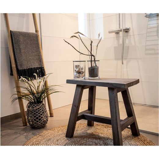 Tappeto rotondo, 90 x 90 x 1 cm, in iuta naturale | Collezione Bombay