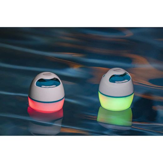 Altoparlante Bluetooth LED Galleggiante Bestway MusicWave Resistente all'Acqua