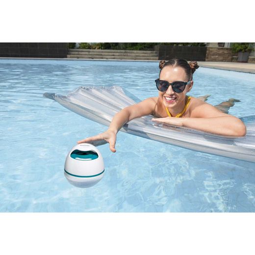 Altoparlante Bluetooth LED Galleggiante Bestway MusicWave Resistente all'Acqua