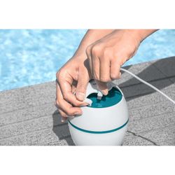 Altoparlante Bluetooth LED Galleggiante Bestway MusicWave Resistente all'Acqua