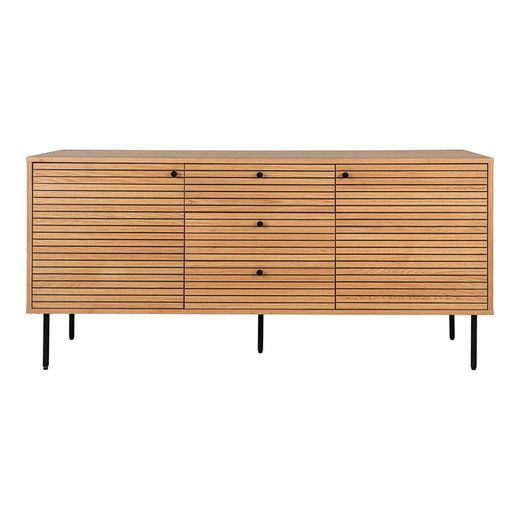 Buffet, 150 x 40 x 74 cm, in impiallacciatura di rovere naturale | Collezione Kyoto