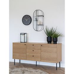 Buffet, 150 x 40 x 74 cm, in impiallacciatura di rovere naturale | Collezione Kyoto