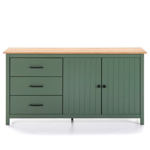 Comò, 150 x 40 x 80 cm, in legno di pino verde | Collezione Miranda
