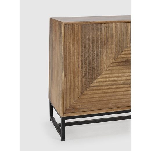 Comò, 170 x 40 x 79 cm, in legno di mango naturale | Collezione Nereida