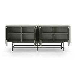 Buffet, 200 x 40 x 77,9 cm, in legno verde | Collezione Eldia