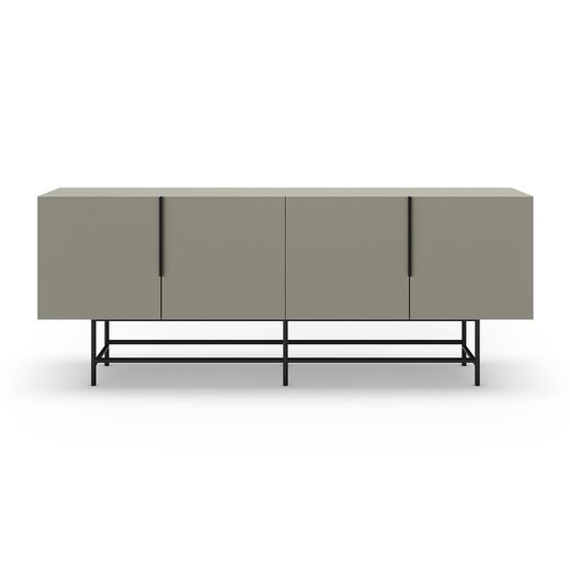 Buffet, 200 x 40 x 77,9 cm, in legno verde | Collezione Eldia