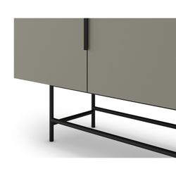 Buffet, 200 x 40 x 77,9 cm, in legno verde | Collezione Eldia