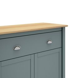 Mobile alto, 90 x 40 x 110 cm, in legno di pino verde | Collezione Misti