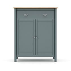Mobile alto, 90 x 40 x 110 cm, in legno di pino verde | Collezione Misti