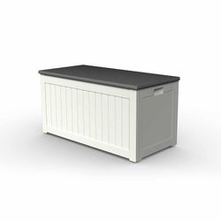 Arcón de Resina Gardiun Basic 190 L - 45x96x48 cm | Almacenamiento Exterior Resistente y Duradero