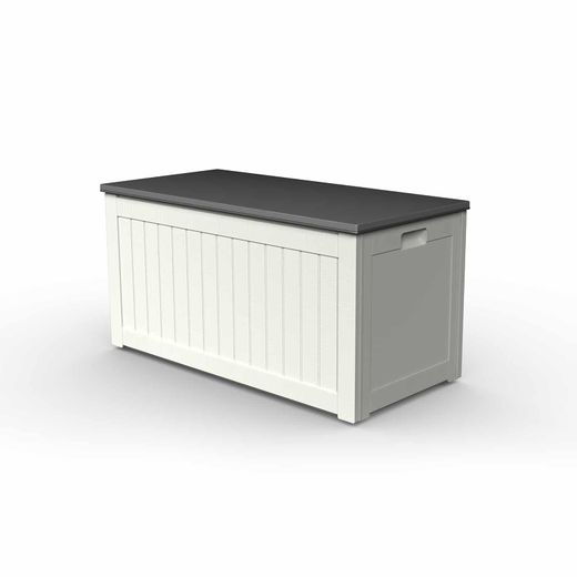 Arcón de Resina Gardiun Basic 190 L - 45x96x48 cm | Almacenamiento Exterior Resistente y Duradero