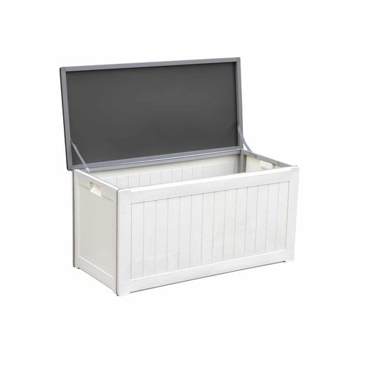 Arcón de Resina Gardiun Basic 190 L - 45x96x48 cm | Almacenamiento Exterior Resistente y Duradero