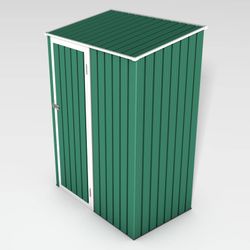 Armario Gardiun Newcastle 1,27 m² Exterior 89x143x186 cm en Color Verde – Diseño Moderno y Espacioso para Tu Hogar