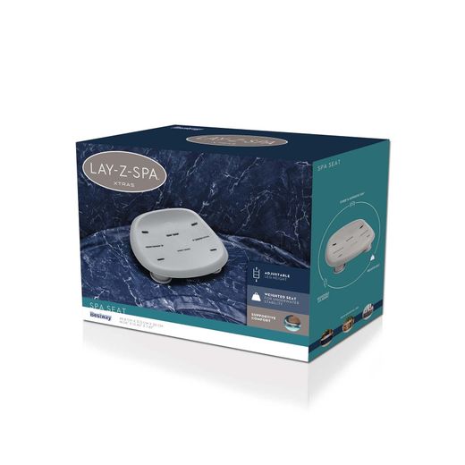 Assento antiderrapante para Spa Lay-Z-Spa 40,8x31,5x20 cm