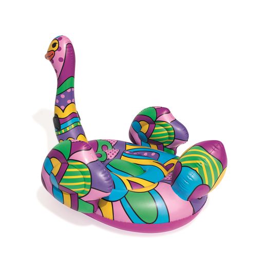 Flotteur gonflable Autruche Bestway Pop Art 190x166 cm