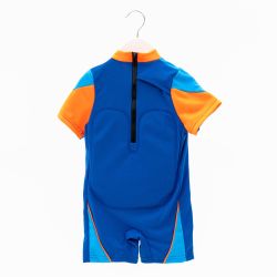Bañador infantil de aprendizaje K2O azul, 2-3 años, con cámaras hinchables y UPF 50+