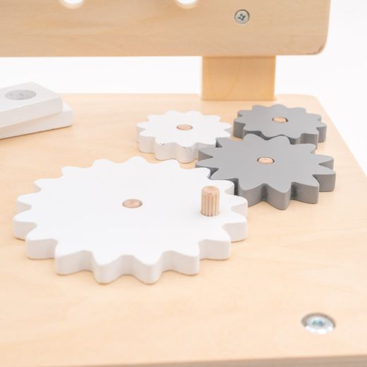 Banco de herramientas Montessori Robincool con accesorios, madera ecológica, +3 años