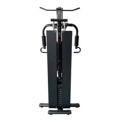 Banco multifunzione per allenamento, 180 x 220 x 227 cm, in acciaio nero | Collezione Serie 900