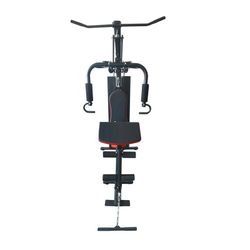 Banco multifunzione per allenamento, 180 x 220 x 227 cm, in acciaio nero | Collezione Serie 900