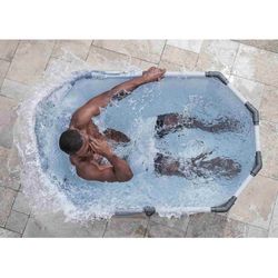 Vasca da ghiaccio Bestway Lazy-Z Spa Glacial Dip 150x90x65 cm per 2 persone con pompa di filtraggio