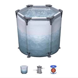 Baignoire de récupération pour bain de glace Bestway Lazy-Z Spa Glacial Dip Ø90 x 80 cm pour 1 personne