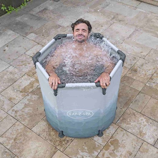 Baignoire de récupération pour bain de glace Bestway Lazy-Z Spa Glacial Dip Ø90 x 80 cm pour 1 personne
