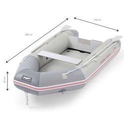 Barca hinchable Bestway Hydro-Force Caspian Pro 280x152x42 cm para 3 adultos + 1 niño