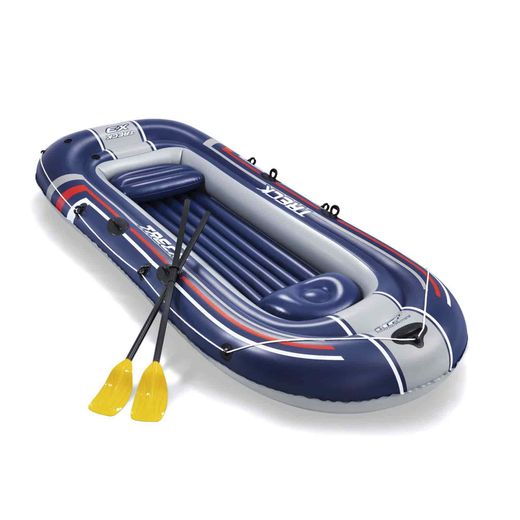 Barco inflável Bestway Hydro-Force Treck X3 307x126x39 cm com 3 câmaras e carga máxima de 270 kg
