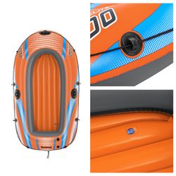 Aufblasbares Boot Bestway Kondor Elite 2000 für 2 Personen mit aufblasbarem Boden