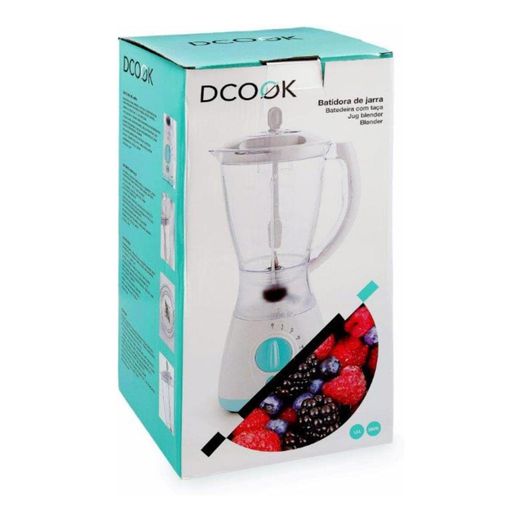 Frullatore a vaso DCook 1,5 L, 550 W, 4 velocità, bianco