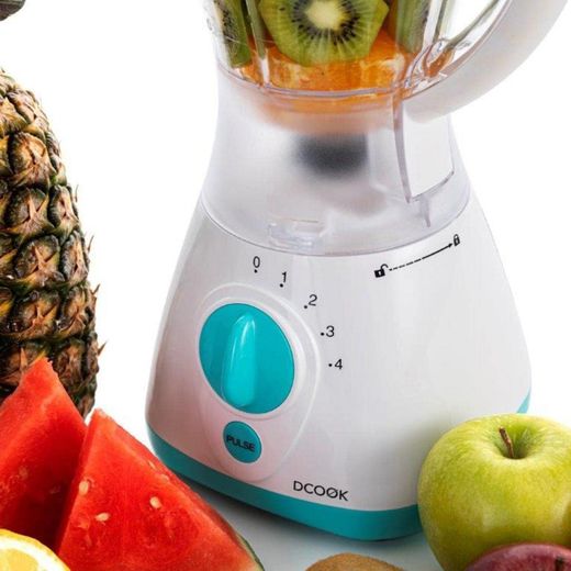 Frullatore a vaso DCook 1,5 L, 550 W, 4 velocità, bianco