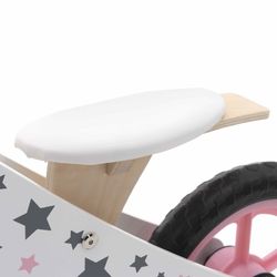 Bicicletta senza pedali Montessori, 83 x 36 x 55 cm, in legno rosa | Collezione Street Circuit