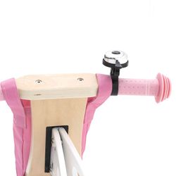 Bicicletta senza pedali Montessori, 83 x 36 x 55 cm, in legno rosa | Collezione Street Circuit