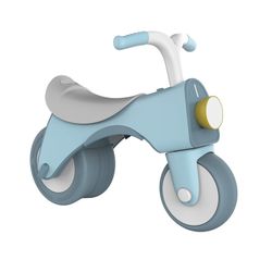 Bicicletta senza pedali, 55 x 28 x 41 cm, in polietilene blu | Collezione Balance Bike