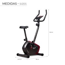 Stationärfahrrad mit 5 kg Schwungrad, 7 Funktionen und LCD-Anzeige | Kollektion Siluet B0003S