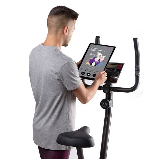 Stationärfahrrad mit 5 kg Schwungrad, 7 Funktionen und LCD-Anzeige | Kollektion Siluet B0003S