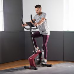 Stationärfahrrad mit 5 kg Schwungrad, 7 Funktionen und LCD-Anzeige | Kollektion Siluet B0003S