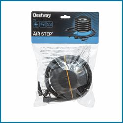 Pompa a Pedale Bestway Air Step con 3 Adattatori e Tubo Flessibile 80 cm