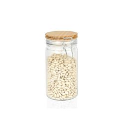 Contenitore per cucina, 10 x 10 x 20 cm, in vetro trasparente | Collezione Clip