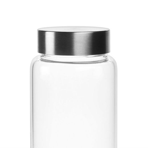 Bottiglia da 1 l., 7,5 x 7,5 x 26,5 cm, in vetro trasparente | Collezione Clear